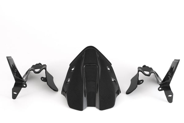 MOTOCORSE Instruments cover without GPS Trama del carbonio e finitura superficiale - 2