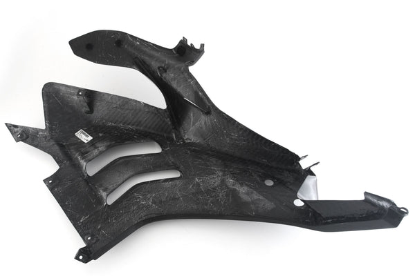 MOTOCORSE Fairing Side Panel - Upper Left - V4 R Trama del carbonio e finitura superficiale - 2