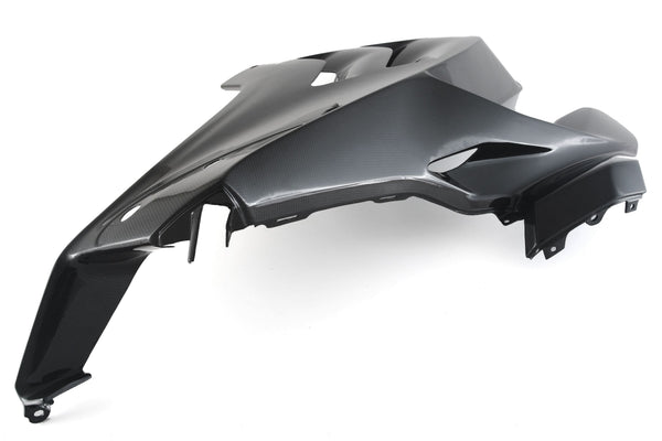 MOTOCORSE Fairing Side Panel - Upper Right - V4 R Trama del carbonio e finitura superficiale - 2