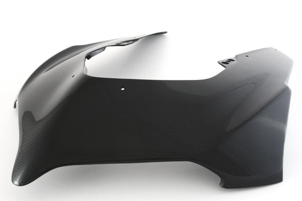 MOTOCORSE Front Fairing - V4 R Trama del carbonio e finitura superficiale - 2
