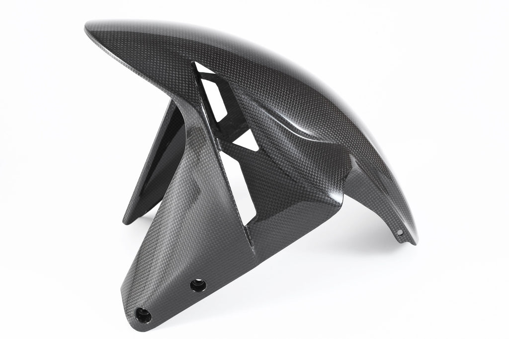 MOTOCORSE Front Mudguard Trama del carbonio e finitura superficiale - 2