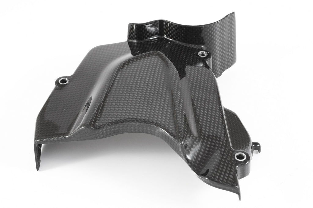 MOTOCORSE Sprocket Cover Trama del carbonio e finitura superficiale - 2