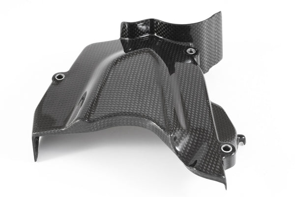 MOTOCORSE Sprocket Cover Trama del carbonio e finitura superficiale - 2