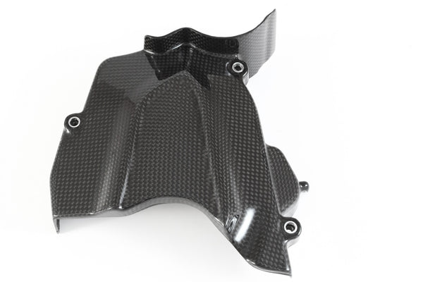 MOTOCORSE Sprocket Cover Trama del carbonio e finitura superficiale - 2