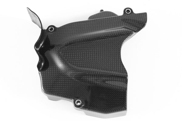 MOTOCORSE Sprocket Cover Trama del carbonio e finitura superficiale - 2