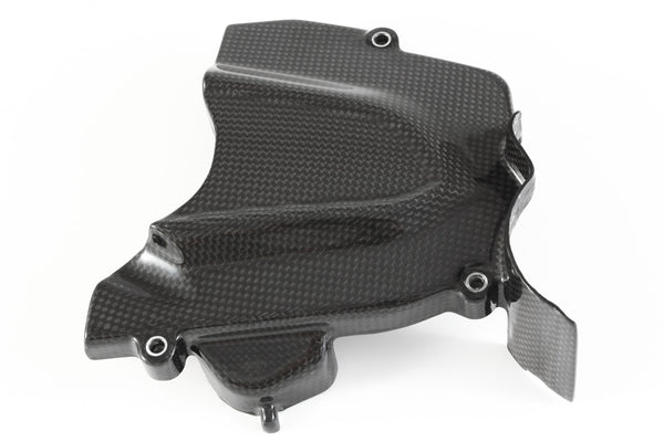 MOTOCORSE Sprocket Cover Trama del carbonio e finitura superficiale - 2