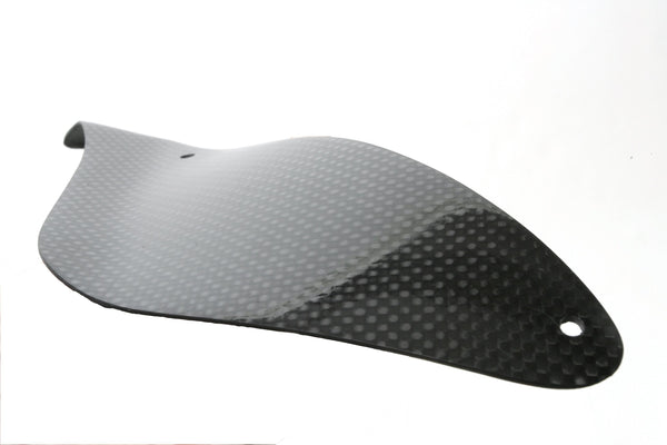 MOTOCORSE Chain Guard - Lower Trama del carbonio e finitura superficiale - 2