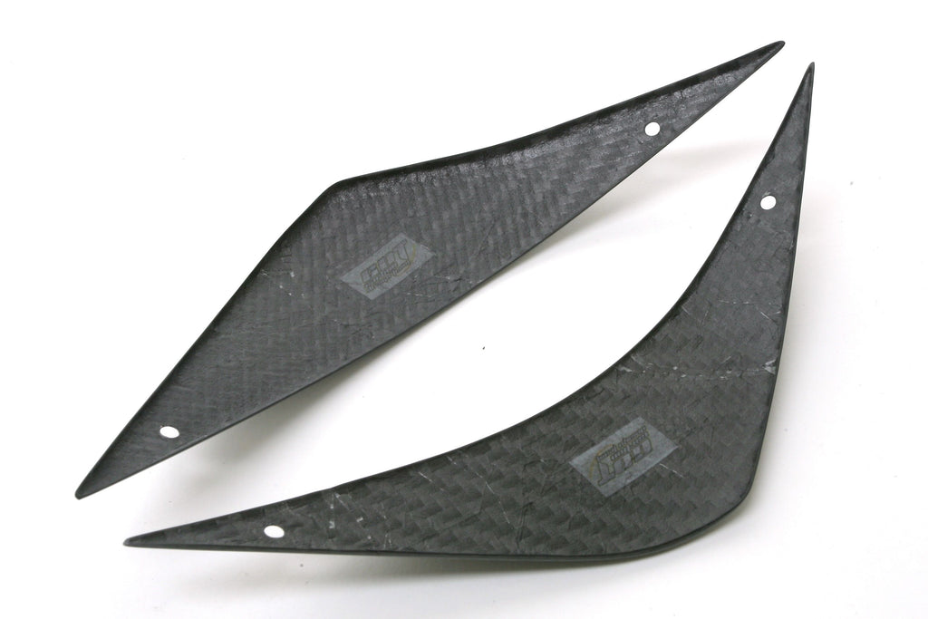 MOTOCORSE Airbox side panels set Trama del carbonio e finitura superficiale - 2