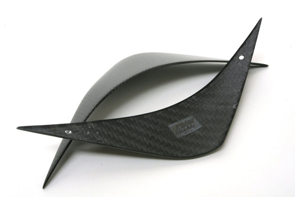 MOTOCORSE Airbox side panels set Trama del carbonio e finitura superficiale - 2
