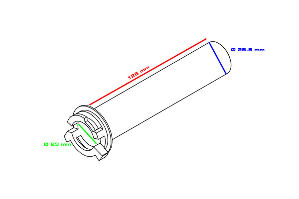 CNC RACING | Throttle control tube RBW DUCATI