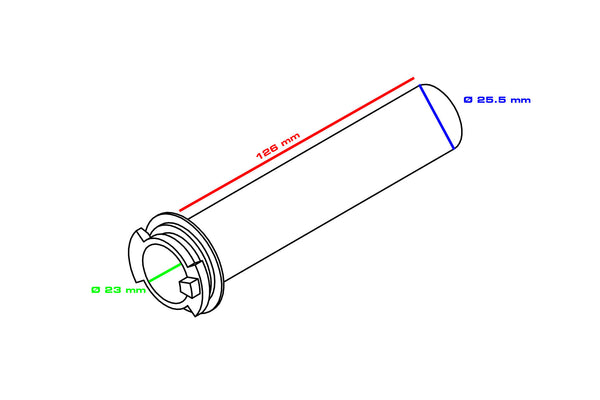 CNC RACING | Throttle control tube RBW MV Agusta