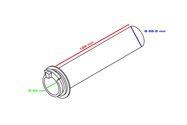 CNC RACING | Throttle control tube RBW MV Agusta