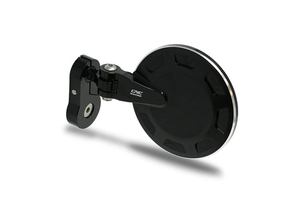 CNC RACING | Bar end mirror Rocket left BICOLOR