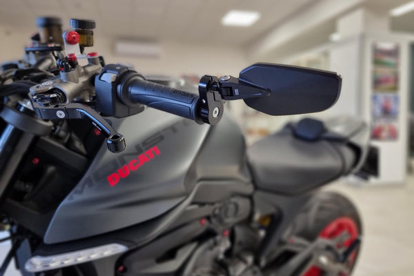 CNC RACING | Bar end mirror EVO - left