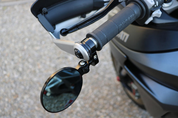 CNC RACING | Adapter for Rocket bar-end mirror on Ducati Multistrada
