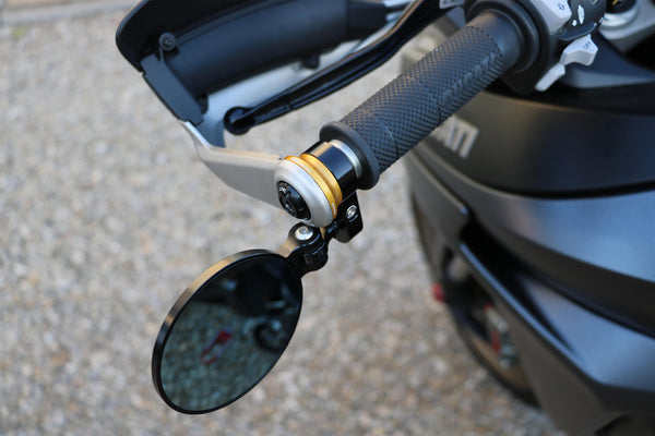 CNC RACING | Adapter for Rocket bar-end mirror on Ducati Multistrada