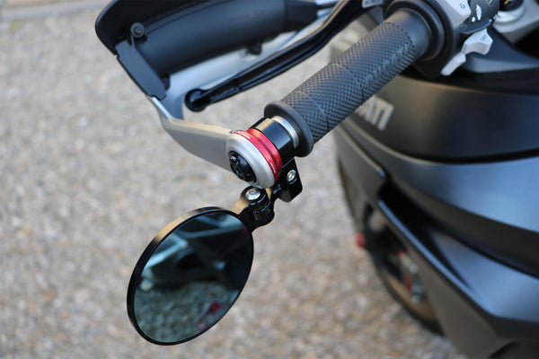 CNC RACING | Adapter for Rocket bar-end mirror on Ducati Multistrada