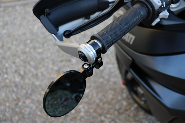 CNC RACING | Adapter for Rocket bar-end mirror on Ducati Multistrada