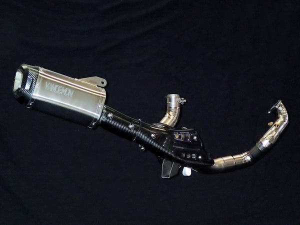 Ducati Multistrada 1200-1260 Titanium Exhaust System None Valved 2015-2023