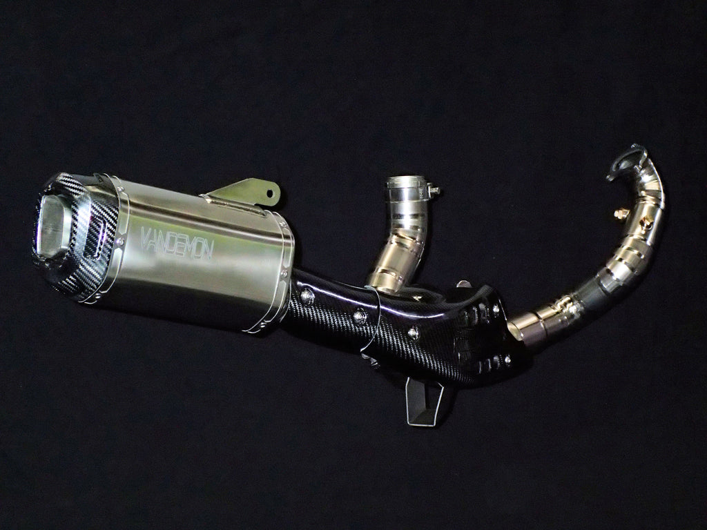 Ducati Multistrada 1200-1260 Titanium Exhaust System None Valved 2015-2023