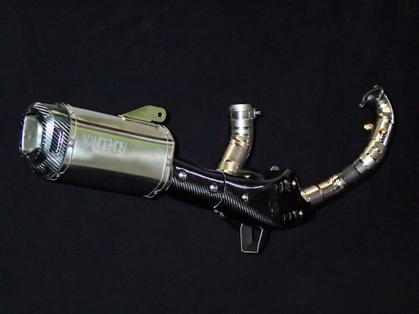 Ducati Multistrada 1200-1260 Titanium Exhaust System None Valved 2015-2023
