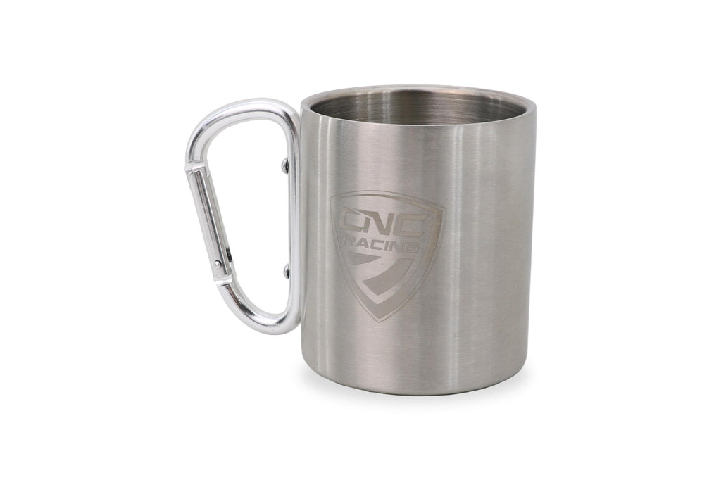 CNC RACING | Steel Mug with carabiner handle