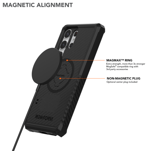 ROKFORM Galaxy S23 ULTRA Magnetic Rugged Case