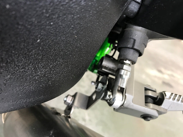 Kawasaki Ninja H2 & H2R Vandemon Brushed Titanium Exhaust System