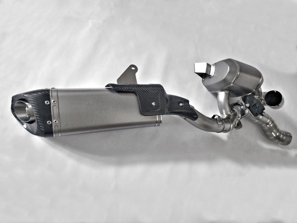 Ducati Multistrada V4 Bimodal Stealth Titanium Slip-On Muffler 2021-2024