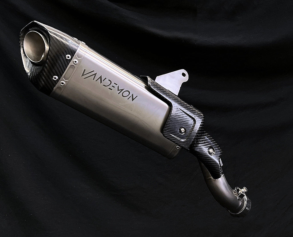 Ducati Multistrada V4 Titanium Slip-On Muffler 2021-2024