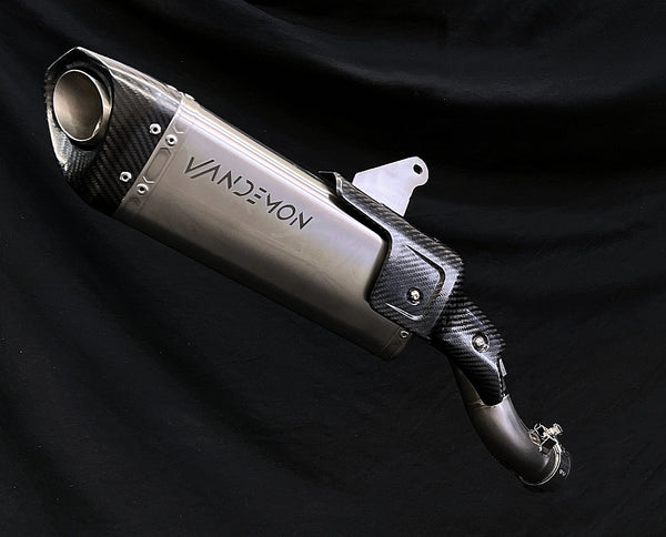 Ducati Multistrada V4 Titanium Slip-On Muffler 2021-2024