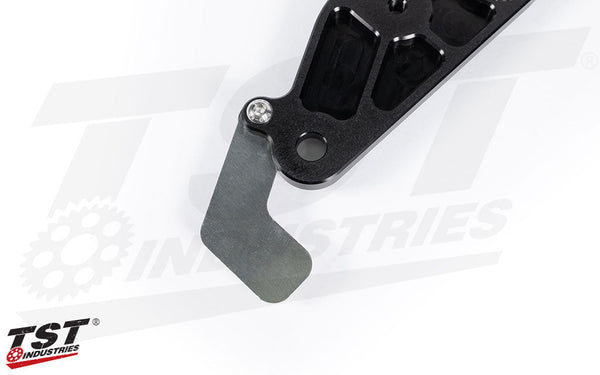 TST WORX Adjustable Rearset Bracket for Kawasaki Ninja 400 2018-2023 / Ninja 500 2024+