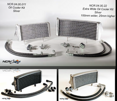 NCR Bigger Oil Cooler Kit - Black