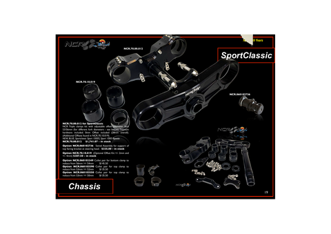 NCR swivel assembly for top fairing bracket
