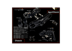 NCR Adjustable Triple Clamp Kit - SportClassic