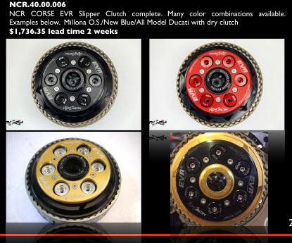 NCR CORSE EVR Slipper Clutch