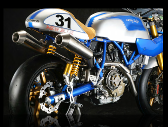 NCR Full Titanium Exhaust Paul Smart 1000 LE