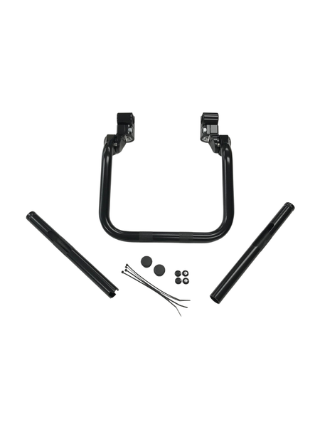HeliBars Horizon Road King multi-axis adjustable handlebar system for Harley Davidson