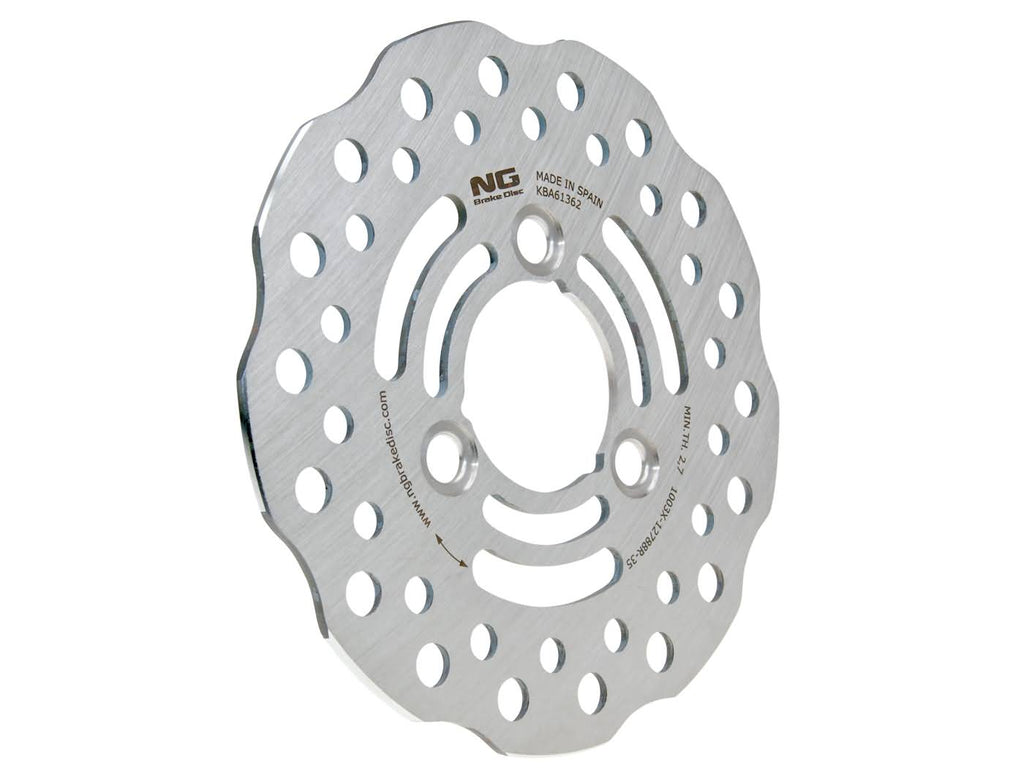 NG BRAKES NG1003X brake disc