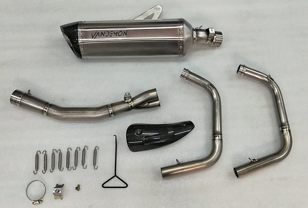 Kawasaki Z400, Ninja 400, Ninja 500, Z500 Vandemon Titanium Exhaust System 2006-2026