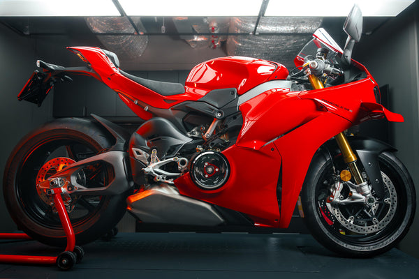 CNC RACING | Pressure plate oil bath clutch Ducati Panigale Streetfighter Multistrada Diavel V4 - BICOLOR
