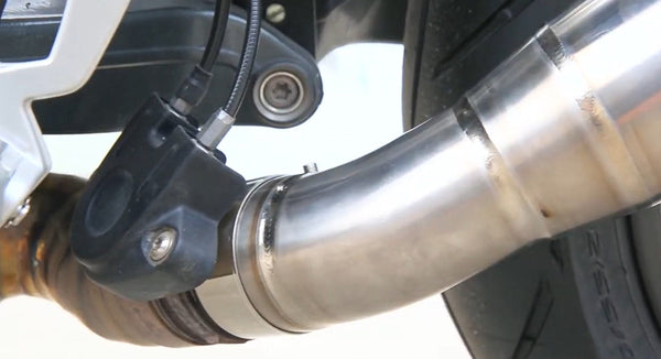 BMW R NINET Titanium Exhaust System with Brushed Headers 2014-2023