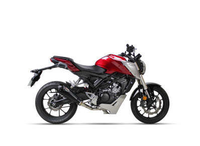 IXIL RC1B RACE HEXACONE XTREM BLACK EXHAUST HONDA CB 125 R 2018-2019 / OH608RRB