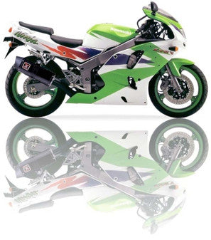 IXIL XTREME BLACK EXHAUST XOVS KAWASAKI ZX-6 R NINJA (ZX600F) 1994-1997 / OK7041VXS