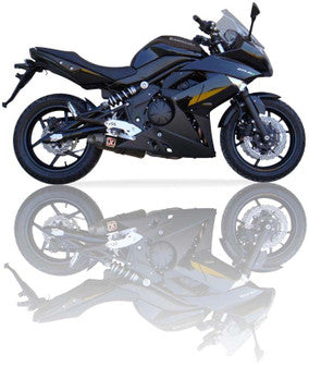 IXIL XTREME BLACK EXHAUST XOVS KAWASAKI ER-6 F / ER-6 N / NINJA 650 R / VERSYS 650 (LE650A C) / OK7050VXS