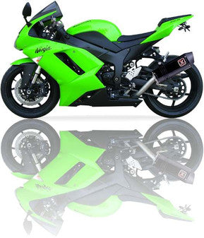 IXIL XTREME BLACK EXHAUST XOVS KAWASAKI ZX-6 R (ZX600P) 2007-2008 / OK7148VXS