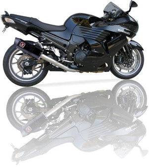 IXIL XTREME BLACK EXHAUST XOVS KAWASAKI ZZR 1400 (ZXT40A/ZXT40C) 2006-2007 / OK7177VXS