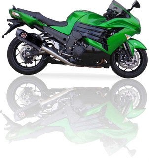 IXIL XTREME BLACK EXHAUST XOVS KAWASAKI ZZR 1400 2012-2013 / OK7286VXS