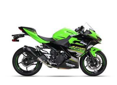 IXIL RC1B RACE HEXACONE XTREM BLACK EXHAUST KAWASAKI NINJA 400 2018-2023 / OM740RRB