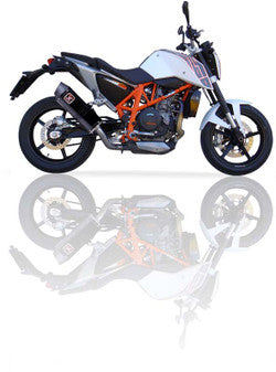 IXIL XTREME BLACK EXHAUST XOVS KTM DUKE 690 2012-2016 / OM3070VXS